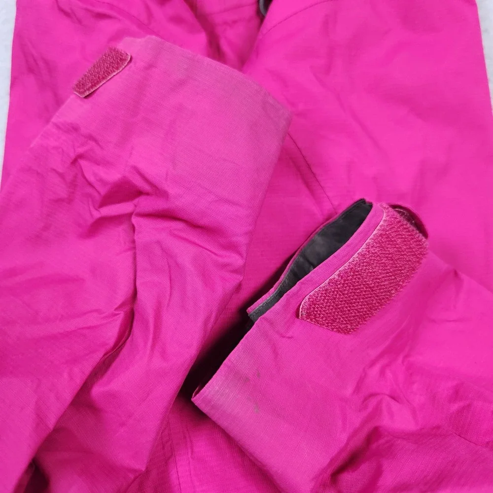 Patagonia Rain Jacket Womens Small Magenta Hooded Gore-Tex Super Cell